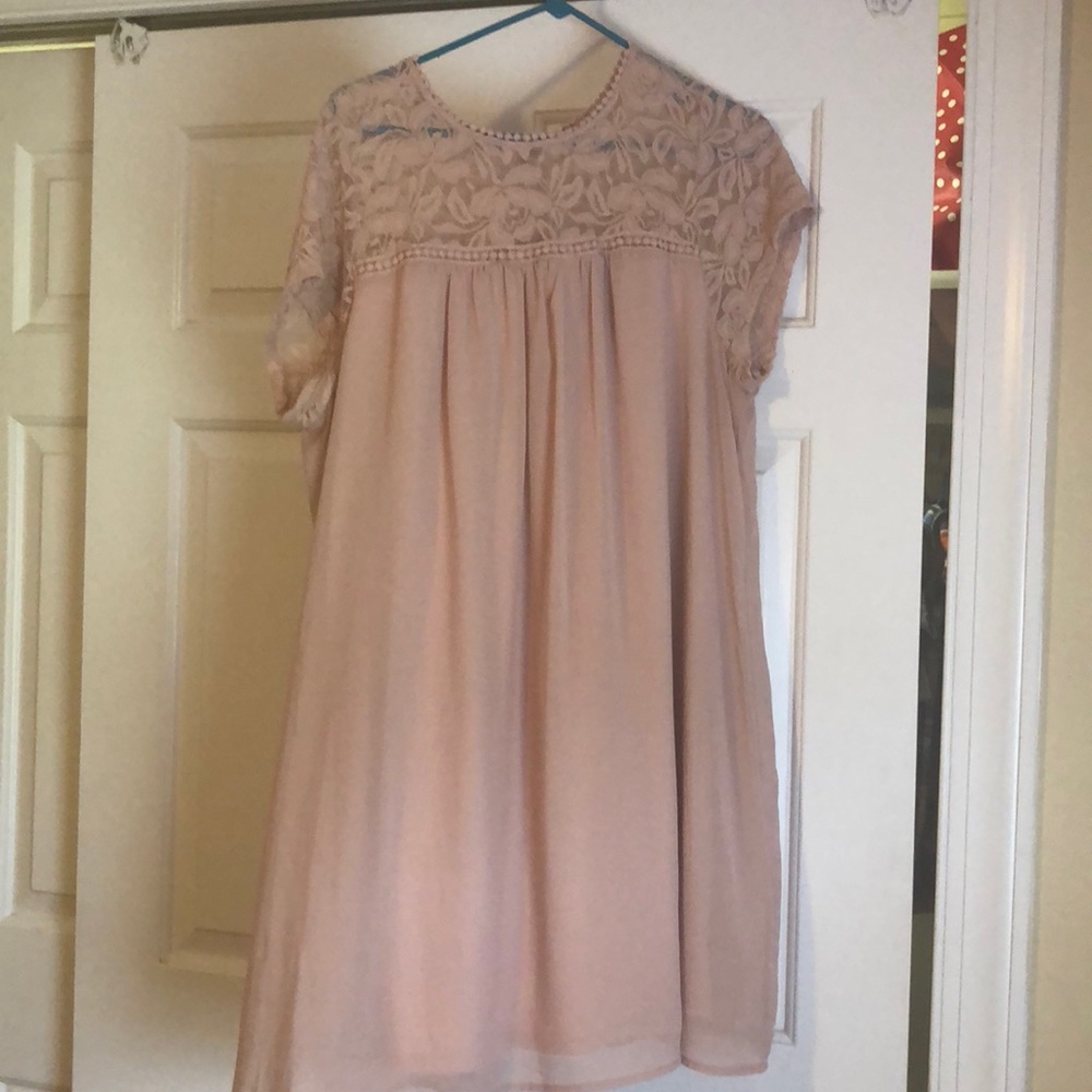 Pink dress